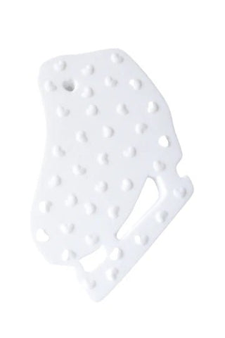 Figure Skate Silicone Teether - Safe and stylish teething toy for babies.