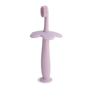 Flower Training Toothbrush (Blush) - Bella Rose Chic Boutique | Newborn to 5T-baby toothbrush-mushie