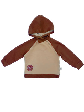Pnw Baby Hooded Pullover- Camel - Bella Rose Chic Boutique